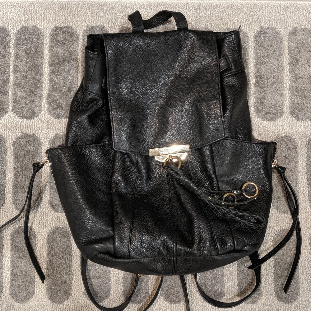 Black backpack kooba